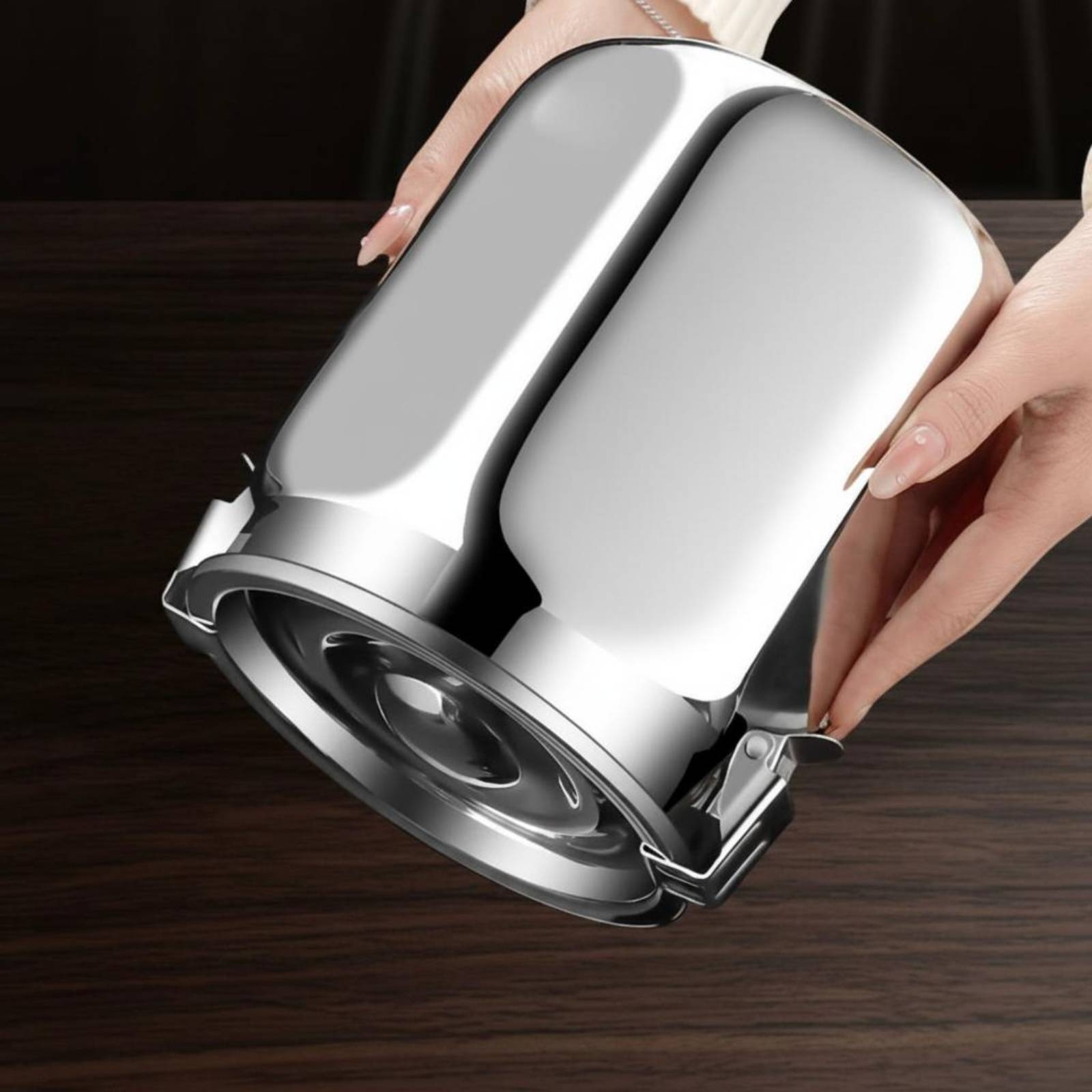 Food Storage Stainless Steel Containers - Hava Geçirmez Paslanmaz Çelik Saklama Kabı