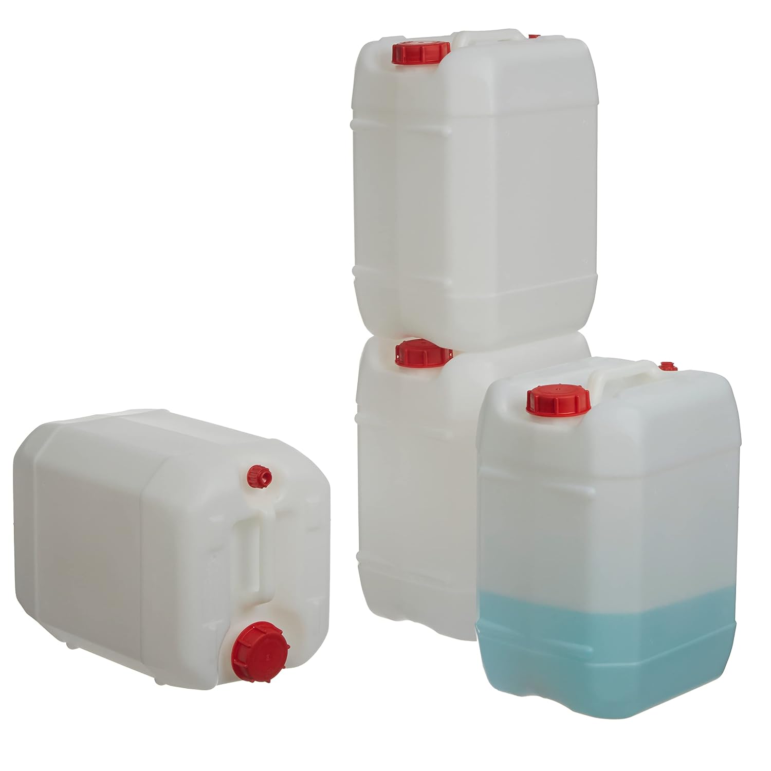 Food Storage Containers - 5 Galonluk İstiflenebilir Plastik Bidon, Sızdırmaz