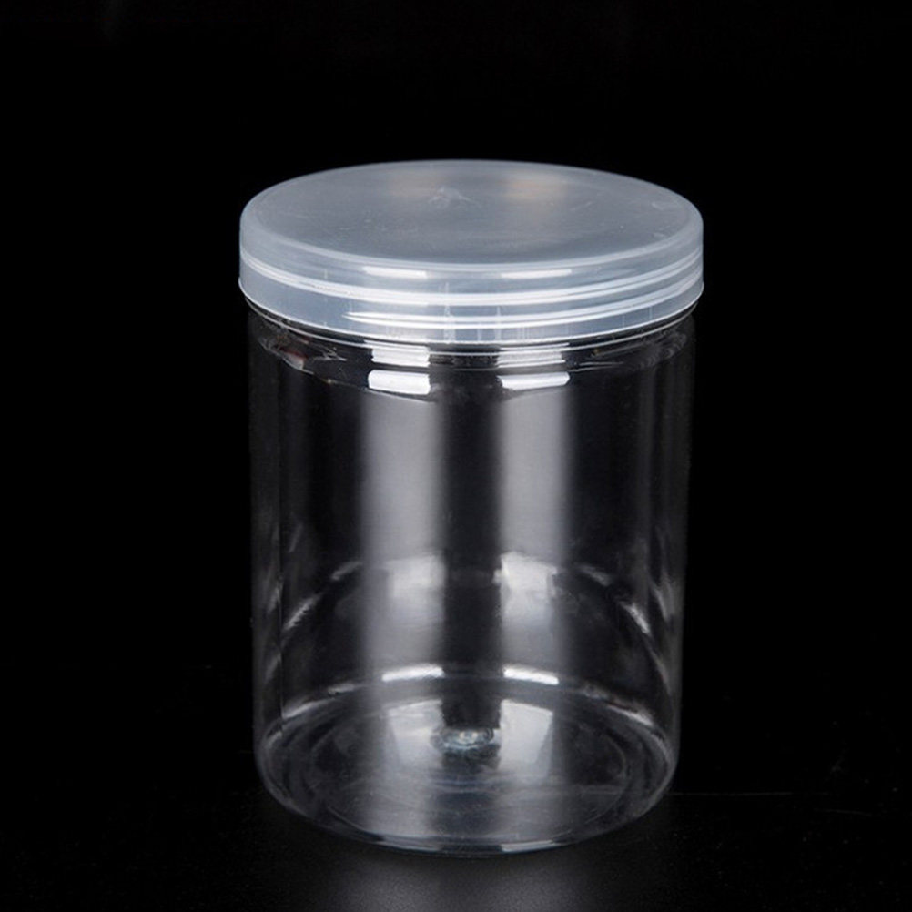 Food Storage Jars Plastic - 10 adet şeffaf yüksek kaliteli plastik