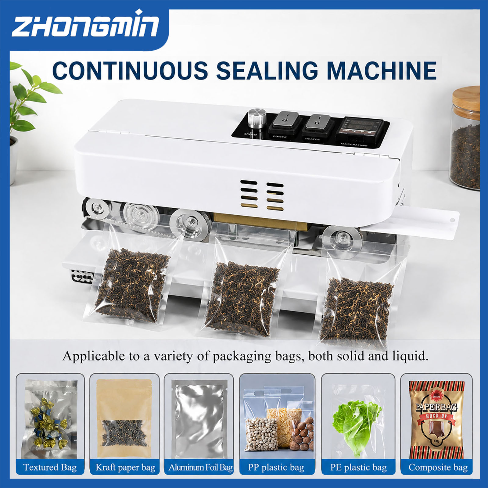 Food Storage Machine - ZHONGMIN Elektrikli Vakum Mühürleyici Gıda Saklama