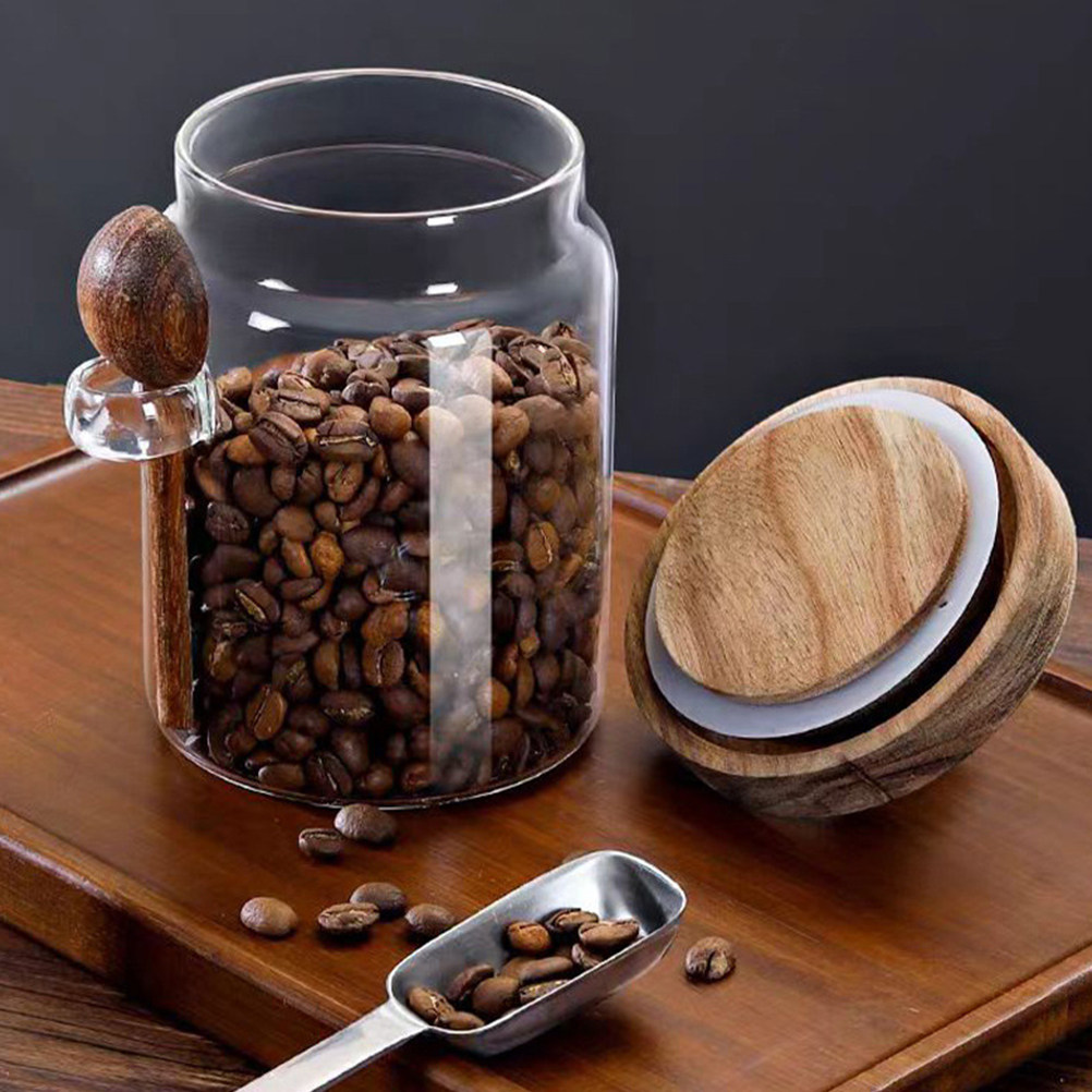 Food Storage Jars Plastic - Şeffaf Cam Gıda Saklama Kabı, Hava