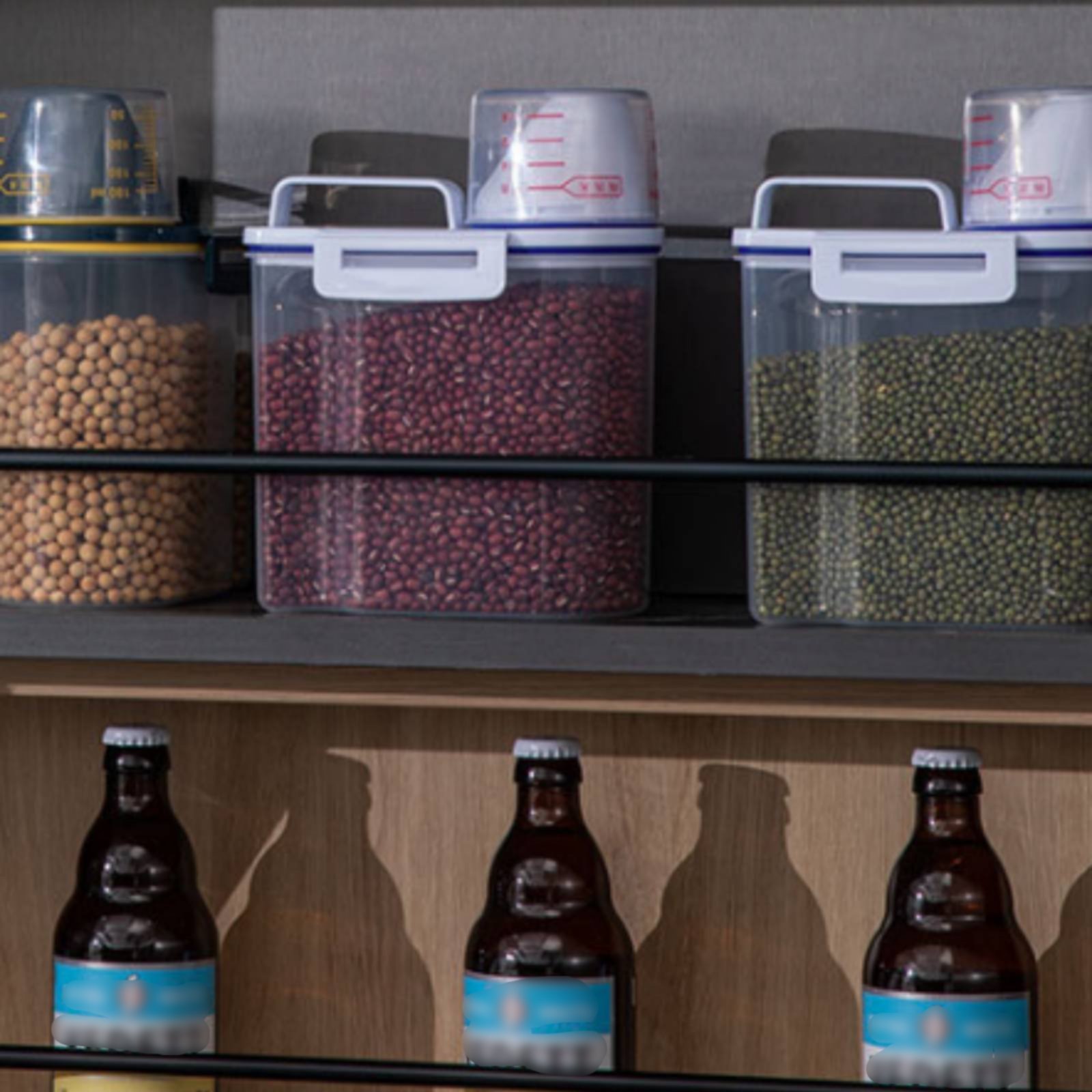 Food Storage Containers - Pirinç Saklama Kabı Nem Engelleyici Ölçülü