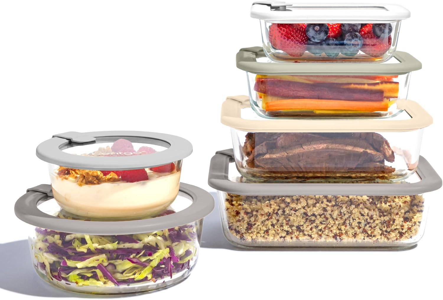 Food Storage Glass - Bentgo Signature Cam Gıda Saklama Kapları,