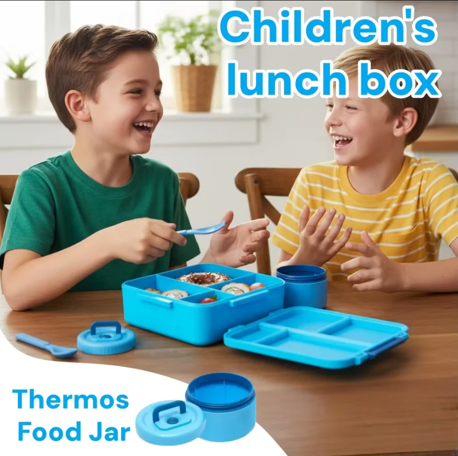 Food Storage Containers Tupperware - Çocuklar için 1700 ml Bento Öğle