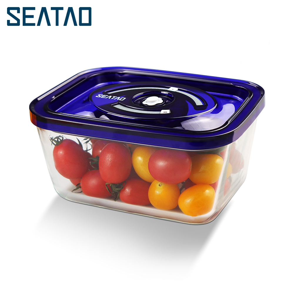 Food Storage Glass - SEATAO cam gıda saklama kapları, kapaklı