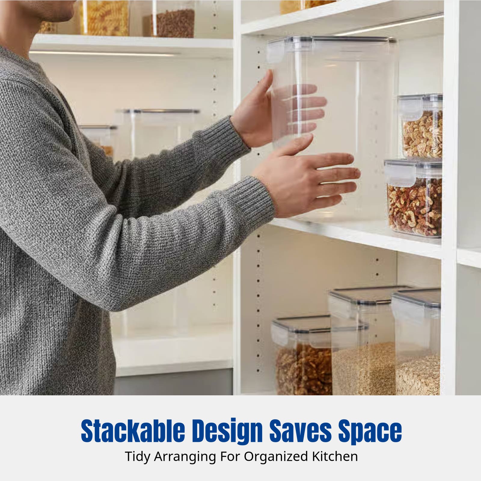 Hava Geçirmez Gıda Saklama Kab - Food Storage Organization incelemesi ve fiyatı