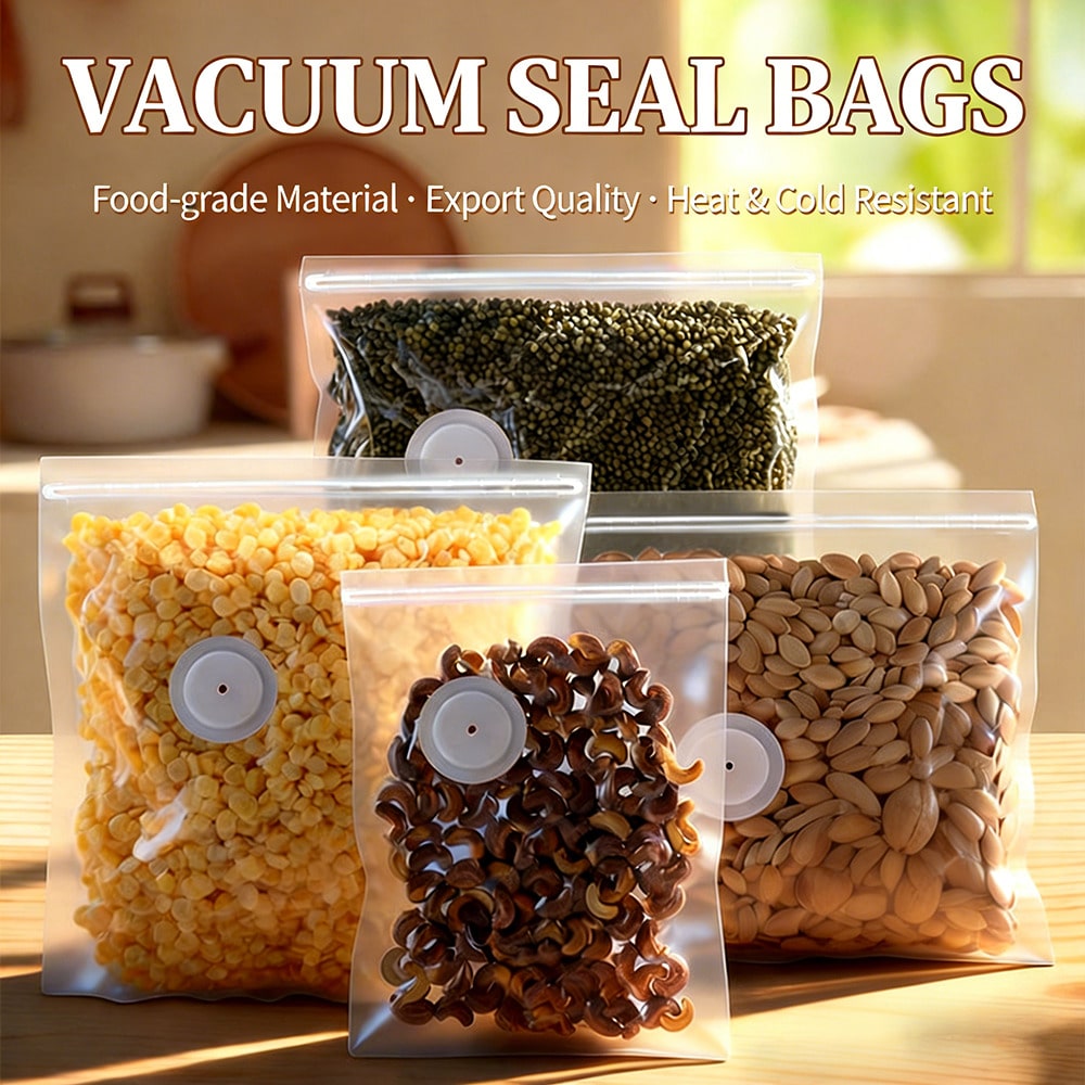 30 adet Yeniden Kullanılabilir - Food Storage Vacuum Seal Bags incelemesi ve fiyatı