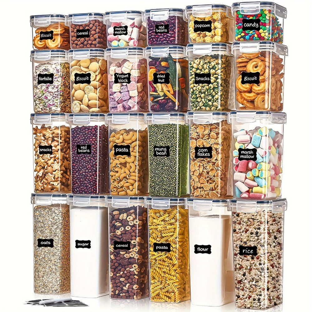 24 adet gıda saklama kapları 1 - Food Storage Organization incelemesi ve fiyatı