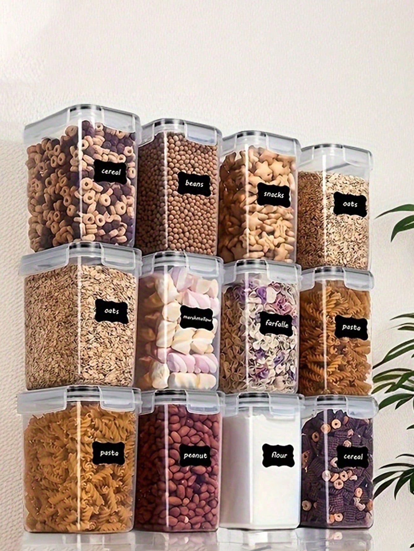 48 adet Hava Geçirmeyen Gıda S - Food Storage Organization incelemesi ve fiyatı