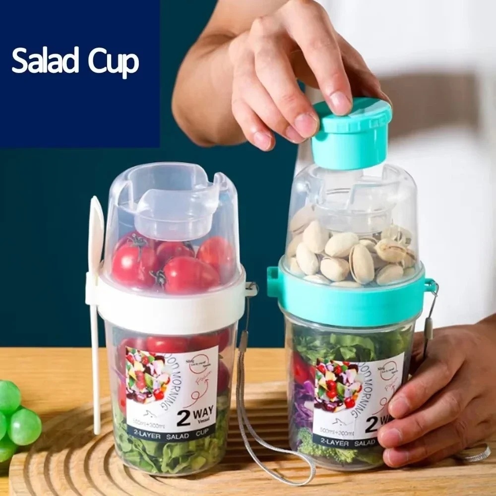 Taşınabilir Salata Kabı Kahval - Food Storage Jars Plastic incelemesi ve fiyatı