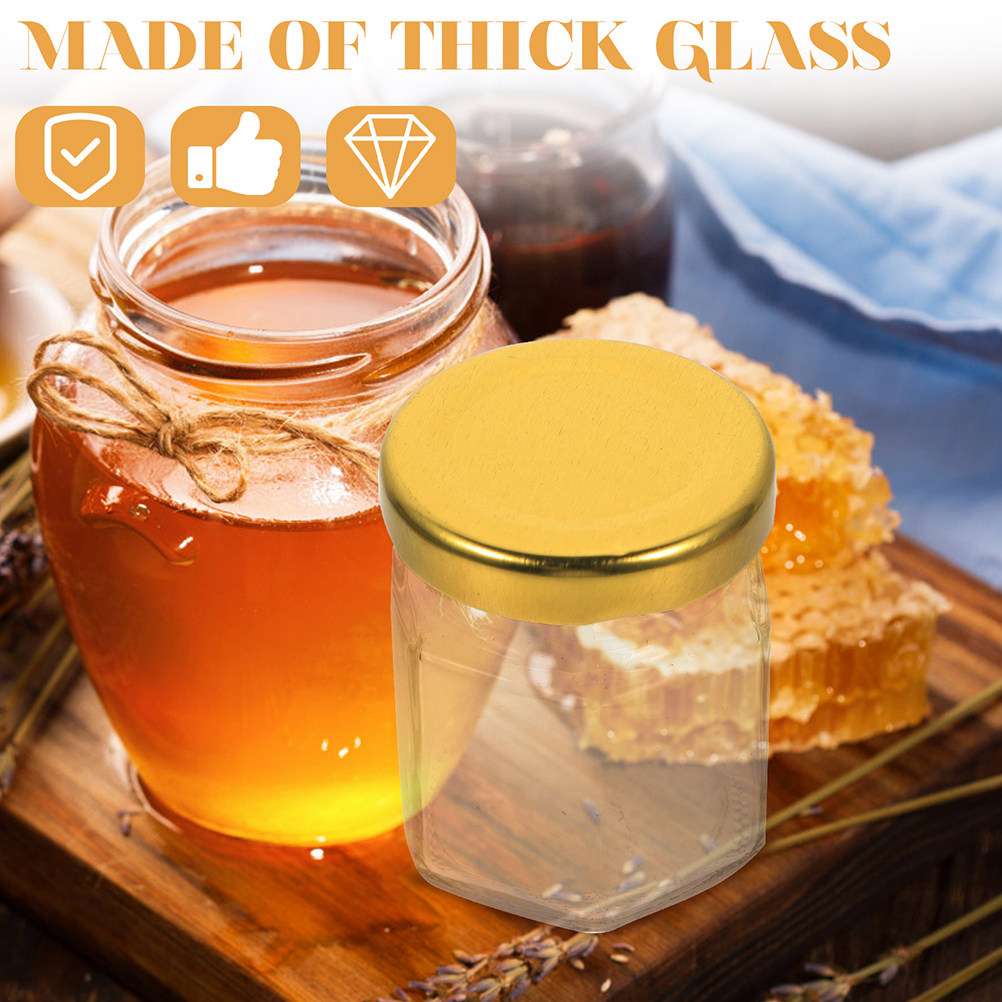 6 Adet Altıgen Şekilli Cam Kav - Food Storage Glass incelemesi ve fiyatı