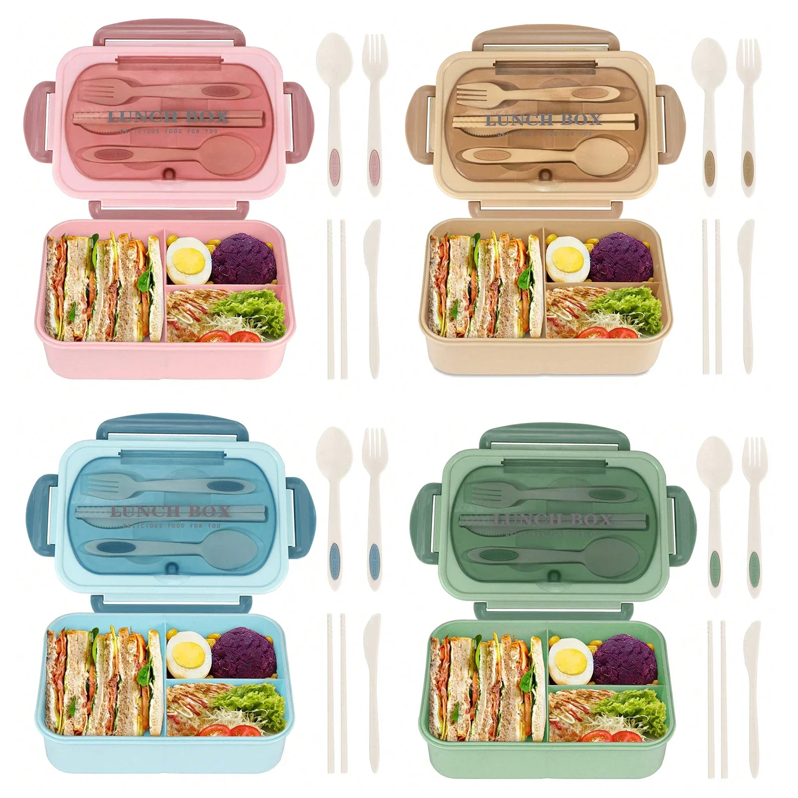 Yetişkinler için 3 Bölmeli Ben - Food Storage Jars Plastic incelemesi ve fiyatı