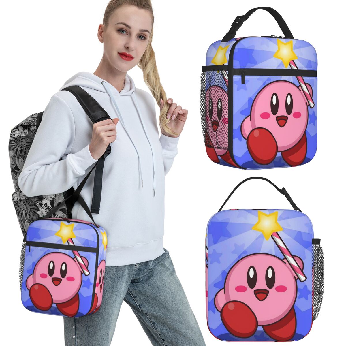 Pembe Kirbys Komik Oyun Ürünü  - Food Storage In Cooler incelemesi ve fiyatı