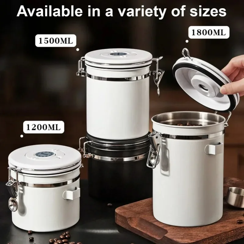 304 Paslanmaz Çelik Kahve Çeki - Food Storage Vacuum Containers incelemesi ve fiyatı