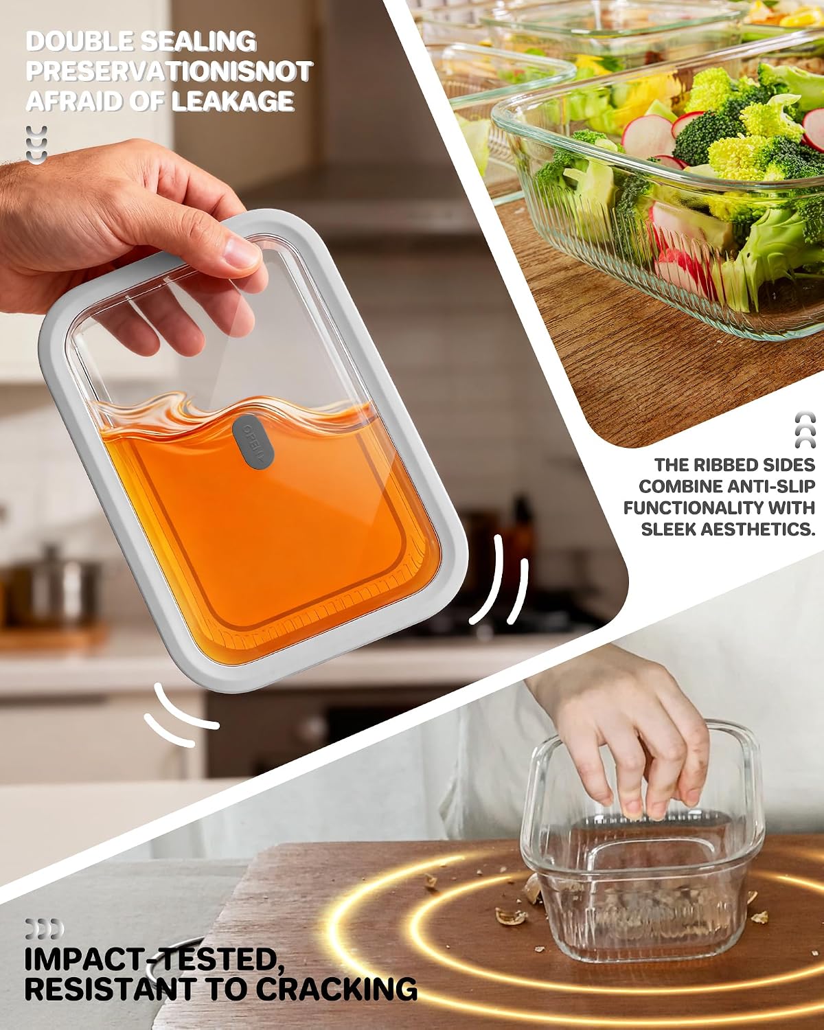 2'li Paket Temperli Cam Kapakl - Food Storage Glass incelemesi ve fiyatı