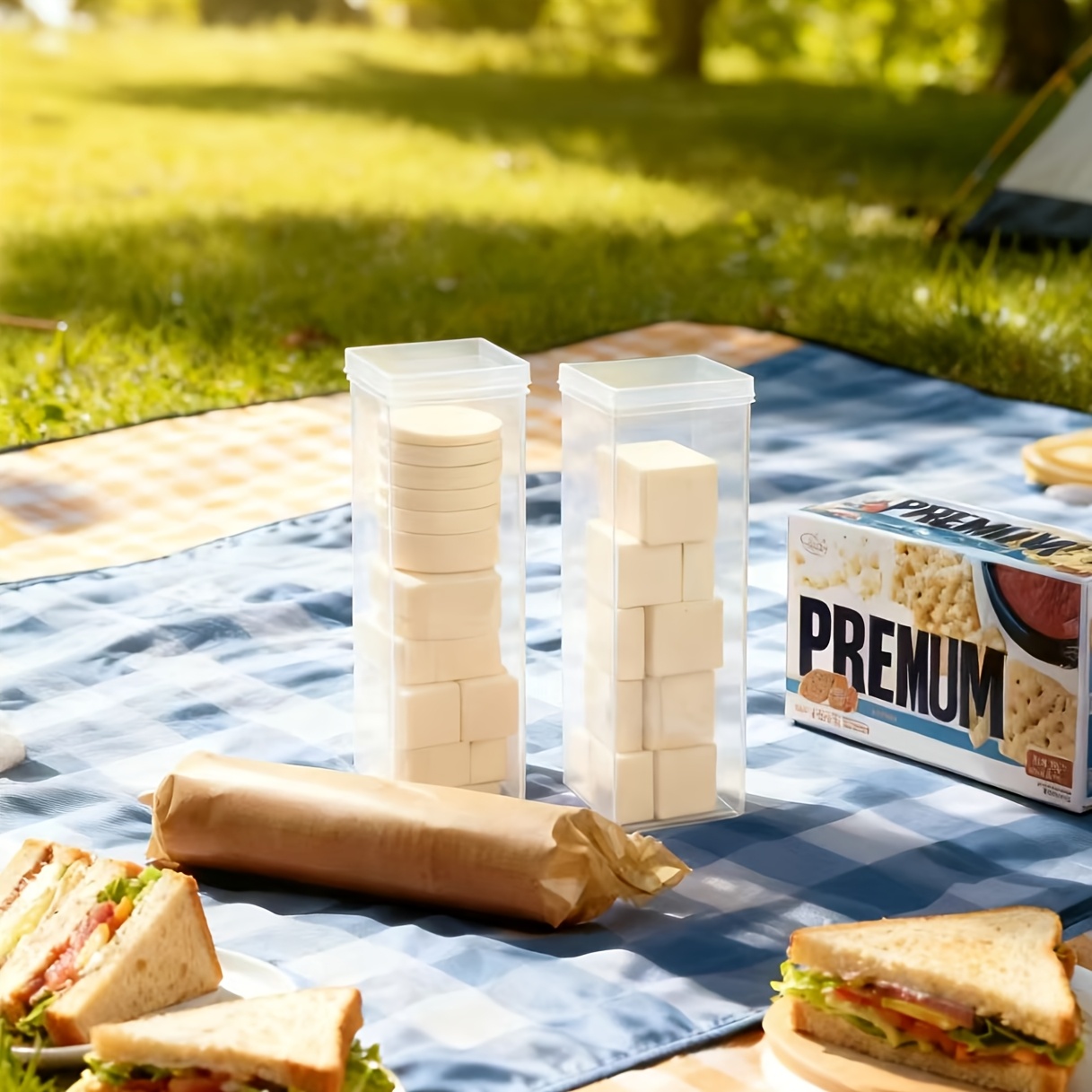 Kapaklı Şeffaf Dikdörtgen Mühü - Food Storage Jars Plastic incelemesi ve fiyatı