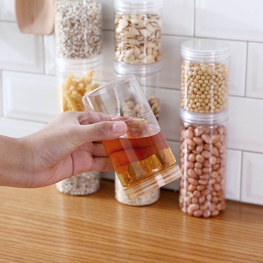 10 adet şeffaf yüksek kaliteli - Food Storage Jars Plastic incelemesi ve fiyatı