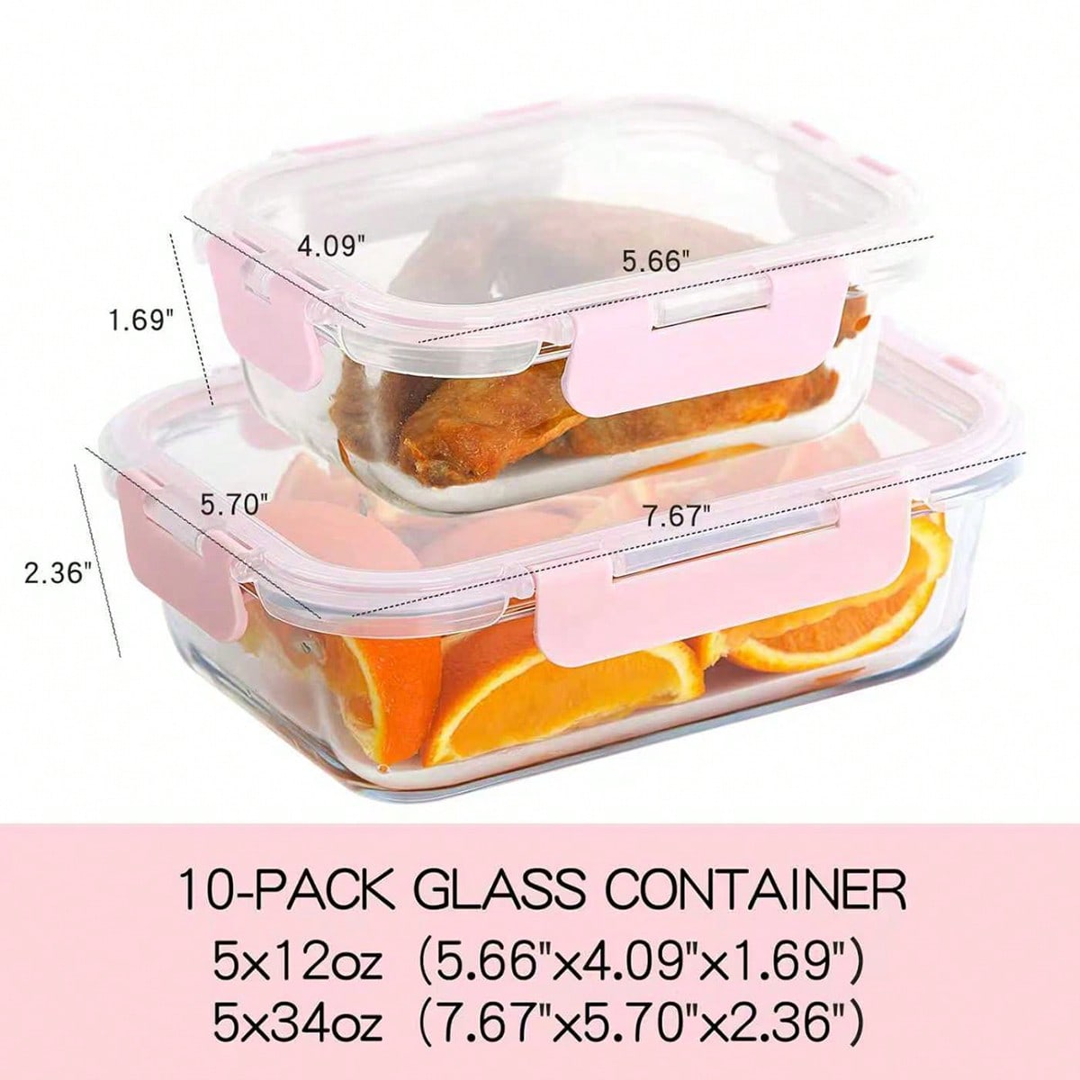 10'lu Paket Cam Yemek Hazırlık - Food Storage Glass incelemesi ve fiyatı