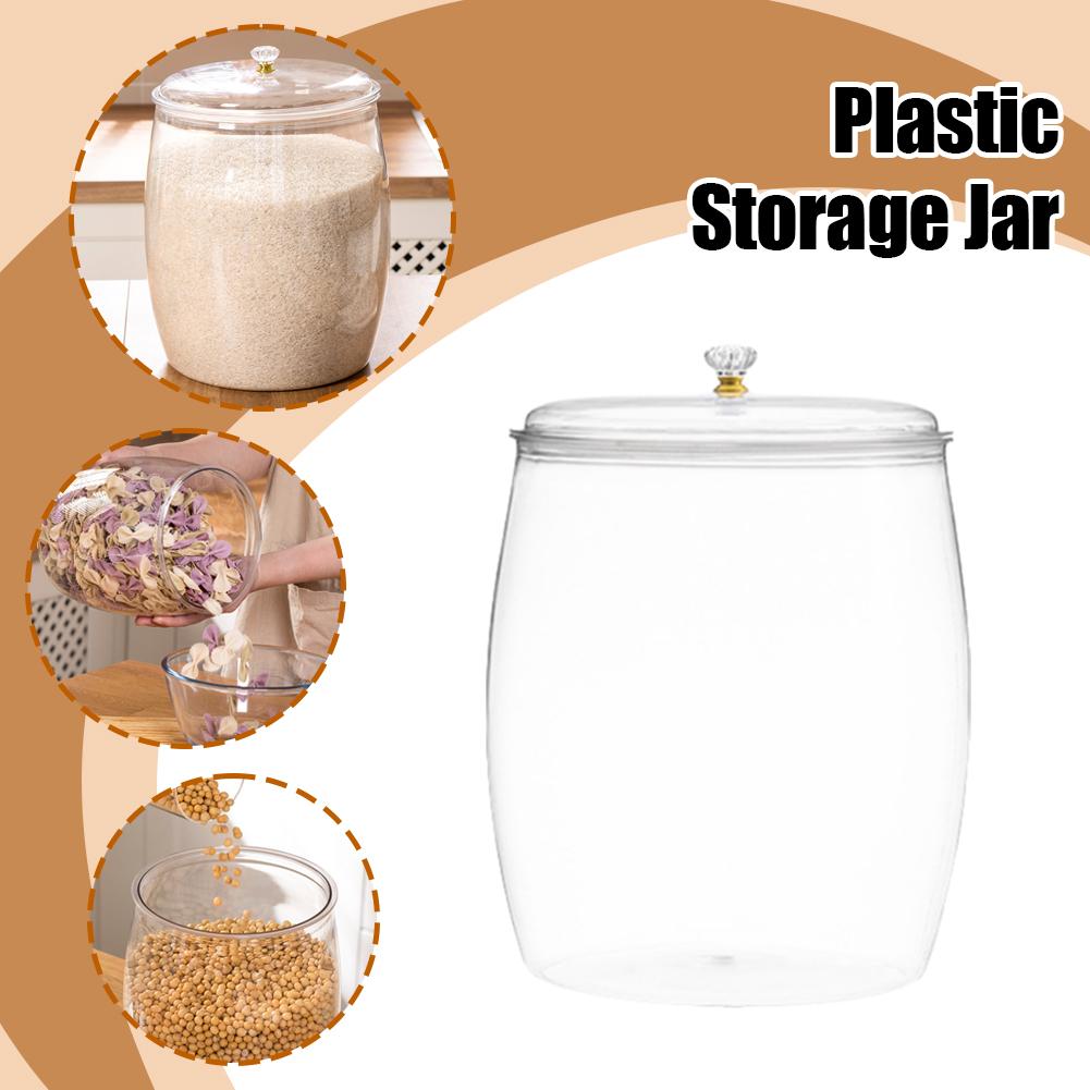 Büyük Şeffaf Plastik Mühürlü K - Food Storage Jars Plastic incelemesi ve fiyatı