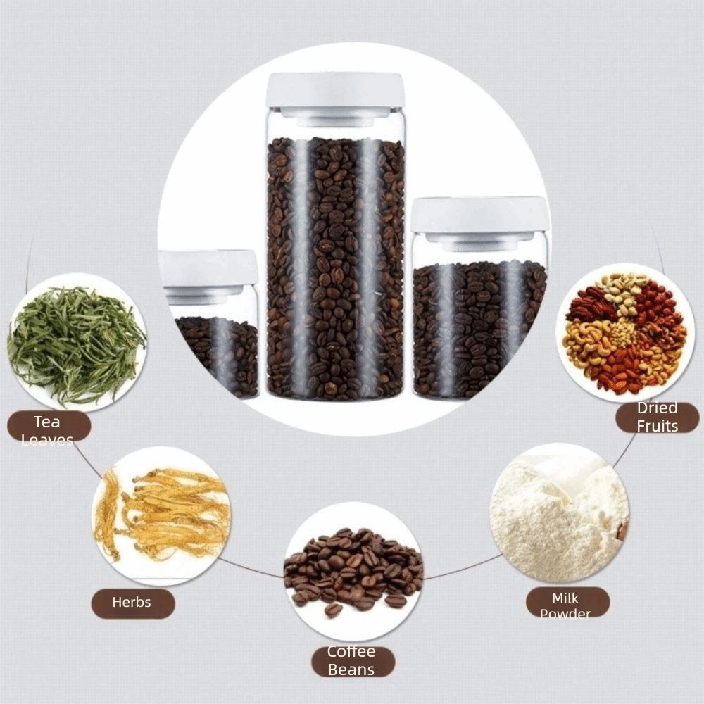 Nem Geçirmez Vakumlu Kavanoz,  - Food Storage Vacuum Containers incelemesi ve fiyatı