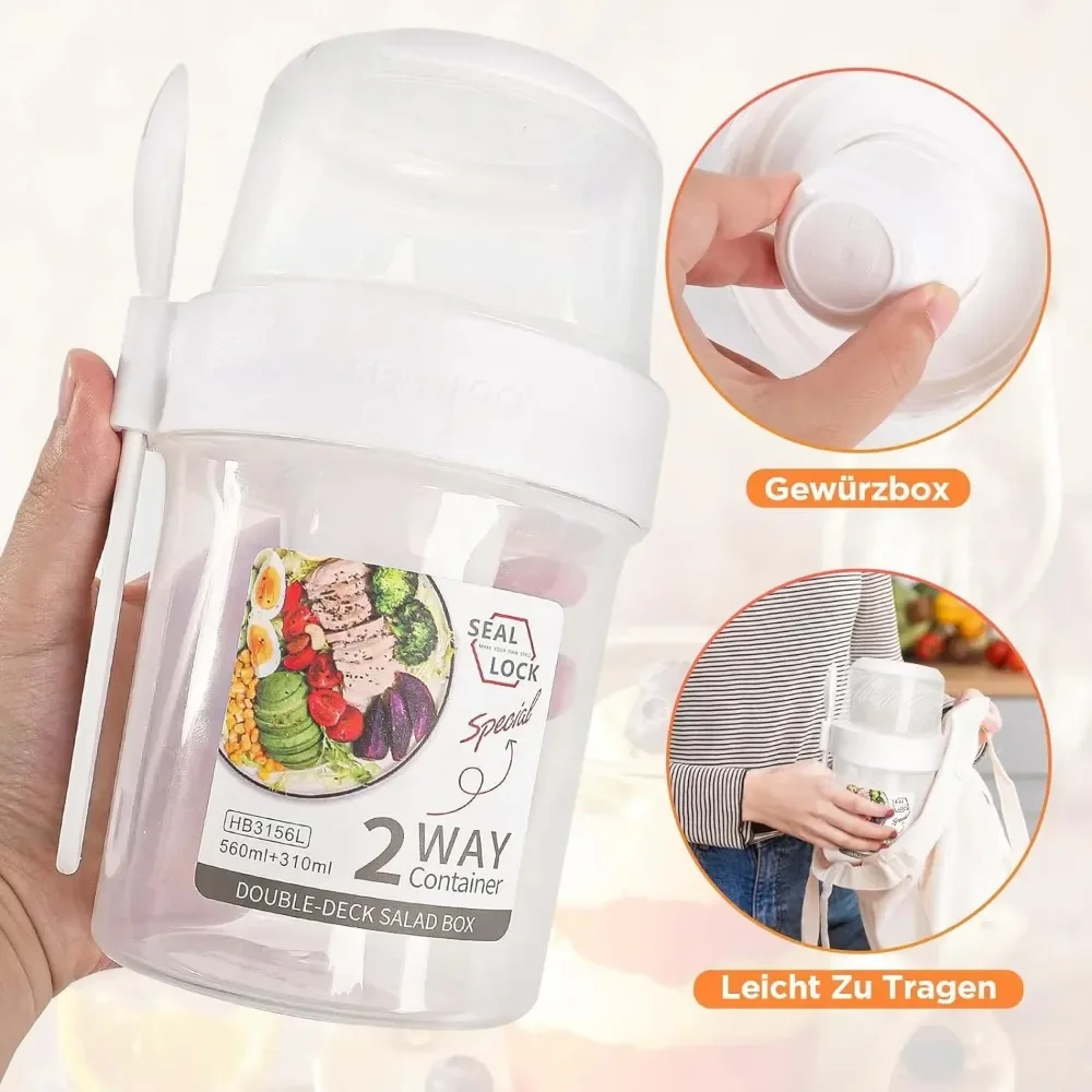 Salata Bardağı Kahvaltı Bardak - Food Storage Jars Plastic incelemesi ve fiyatı