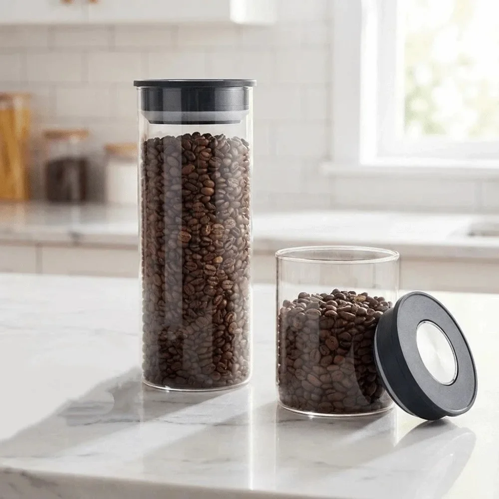 Cam Vakumlu Mühürlü Tank Şeffa - Food Storage Vacuum Containers incelemesi ve fiyatı