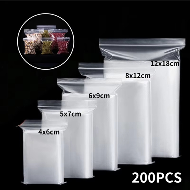100 adet Şeffaf Kilitli Poşet  - Food Storage Vacuum Seal Bags incelemesi ve fiyatı