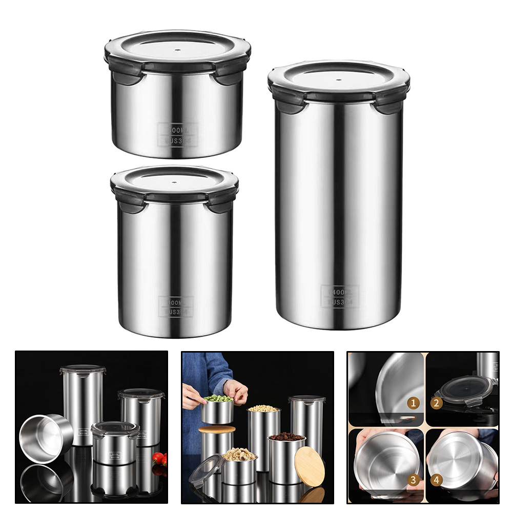 500/900/1400ml paslanmaz çelik - Food Storage Vacuum Containers incelemesi ve fiyatı