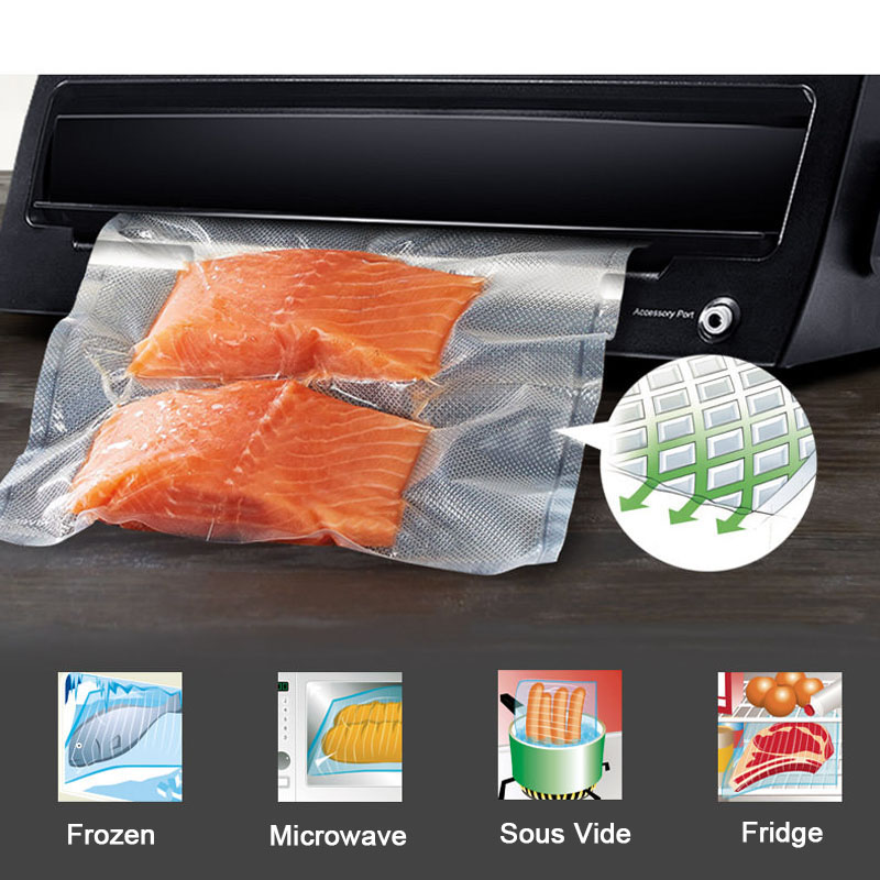 Vakum gıda tasarrufu mühürleye - Food Storage Vacuum Seal Bags incelemesi ve fiyatı