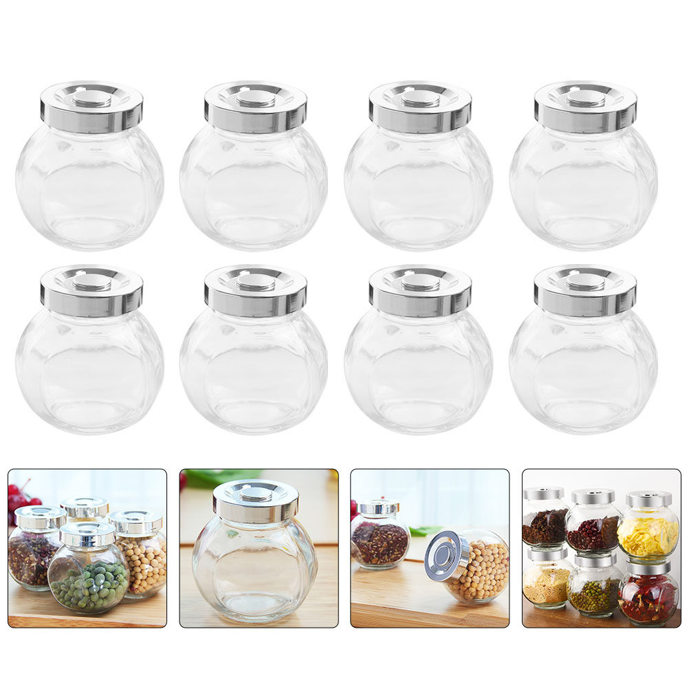 8 Adet Hafif Taşınabilir Cam S - Food Storage Glass incelemesi ve fiyatı