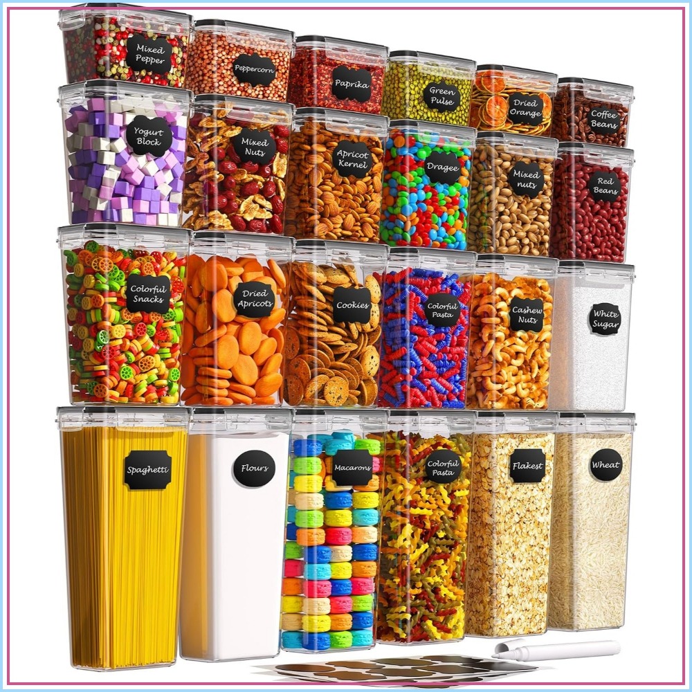 24 Adet Hava Geçirmez Gıda Sak - Food Storage Containers incelemesi ve fiyatı